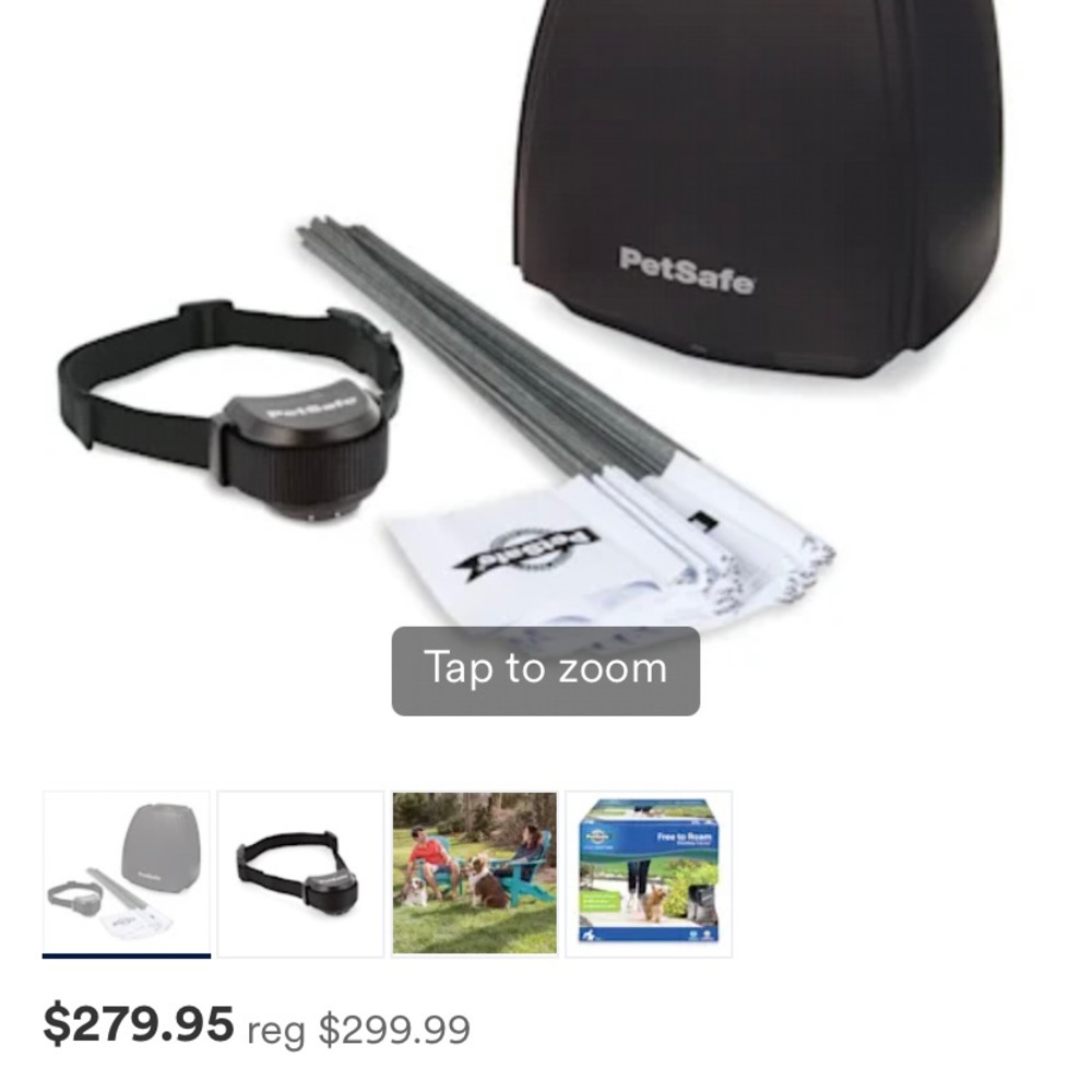 Pet Safe Free To Roam wireless pet fence